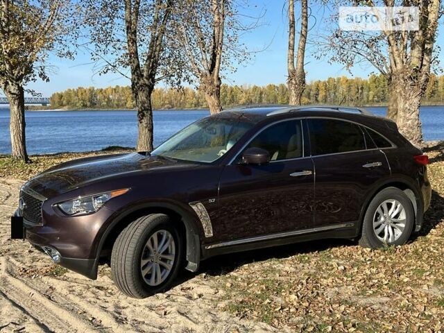Коричневий Інфініті QX70, об'ємом двигуна 3.7 л та пробігом 81 тис. км за 23900 $, фото 2 на Automoto.ua