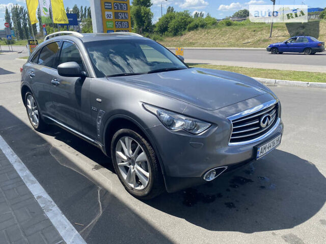 Сірий Інфініті QX70, об'ємом двигуна 3 л та пробігом 165 тис. км за 19923 $, фото 22 на Automoto.ua