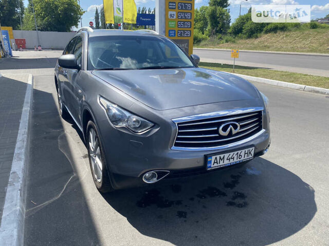 Сірий Інфініті QX70, об'ємом двигуна 3 л та пробігом 165 тис. км за 19923 $, фото 20 на Automoto.ua