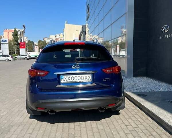 Синий Инфинити QX70, объемом двигателя 2.99 л и пробегом 157 тыс. км за 17950 $, фото 13 на Automoto.ua