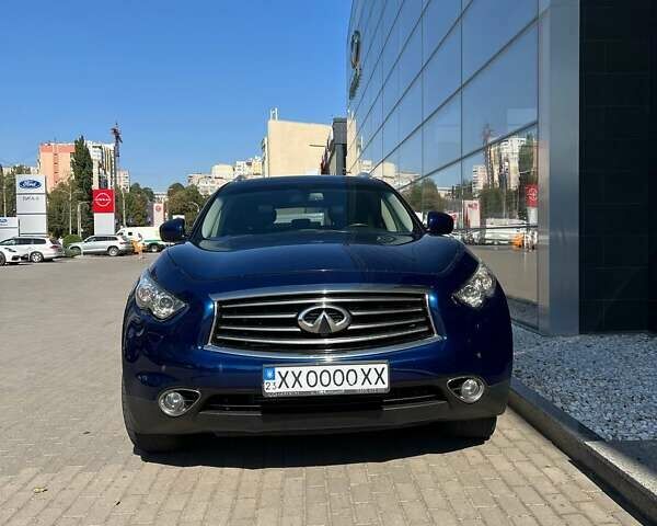 Синий Инфинити QX70, объемом двигателя 2.99 л и пробегом 157 тыс. км за 17950 $, фото 14 на Automoto.ua
