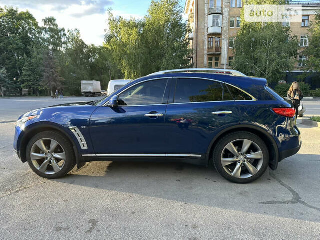 Синий Инфинити QX70, объемом двигателя 3.7 л и пробегом 160 тыс. км за 23900 $, фото 5 на Automoto.ua