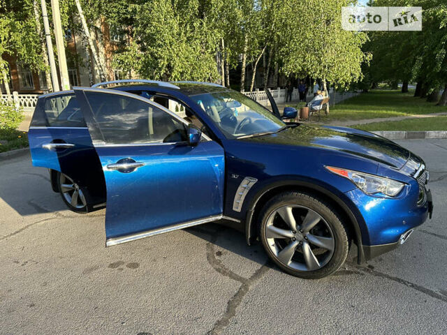 Синий Инфинити QX70, объемом двигателя 3.7 л и пробегом 160 тыс. км за 23900 $, фото 18 на Automoto.ua