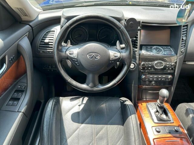 Синий Инфинити QX70, объемом двигателя 3 л и пробегом 101 тыс. км за 29490 $, фото 27 на Automoto.ua