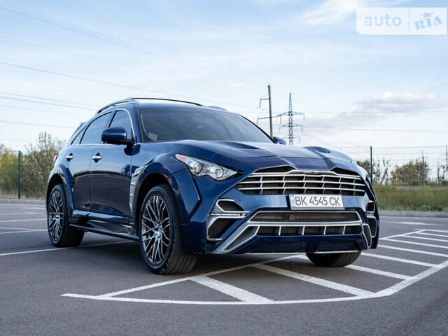 Синий Инфинити QX70, объемом двигателя 3.7 л и пробегом 138 тыс. км за 26300 $, фото 15 на Automoto.ua