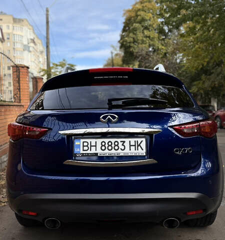 Синий Инфинити QX70, объемом двигателя 2.99 л и пробегом 117 тыс. км за 25300 $, фото 27 на Automoto.ua