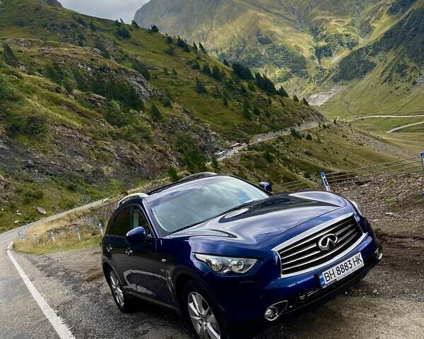 Синій Інфініті QX70, об'ємом двигуна 2.99 л та пробігом 116 тис. км за 28500 $, фото 6 на Automoto.ua