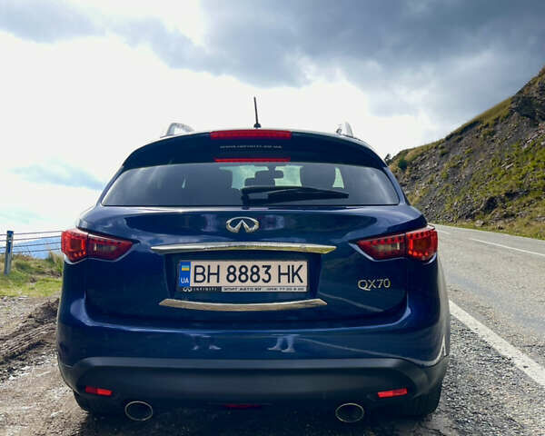 Синий Инфинити QX70, объемом двигателя 2.99 л и пробегом 117 тыс. км за 25300 $, фото 6 на Automoto.ua