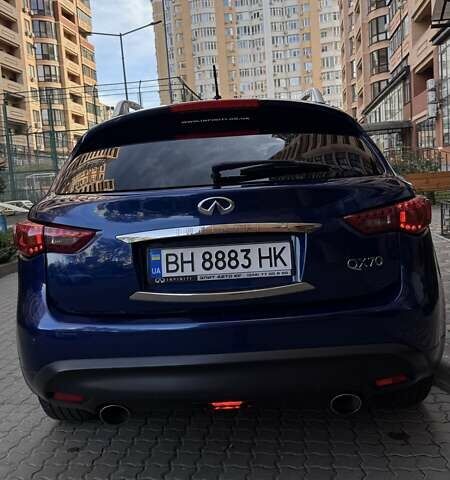 Синій Інфініті QX70, об'ємом двигуна 2.99 л та пробігом 116 тис. км за 28500 $, фото 3 на Automoto.ua