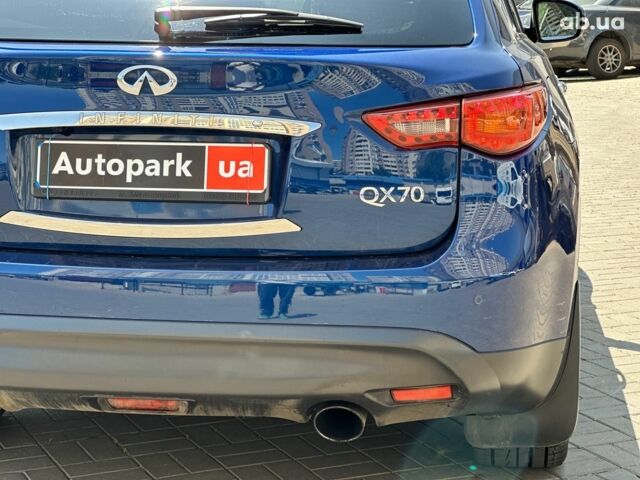 Синий Инфинити QX70, объемом двигателя 3 л и пробегом 101 тыс. км за 29490 $, фото 9 на Automoto.ua