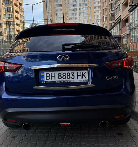 Синий Инфинити QX70, объемом двигателя 2.99 л и пробегом 117 тыс. км за 25300 $, фото 11 на Automoto.ua