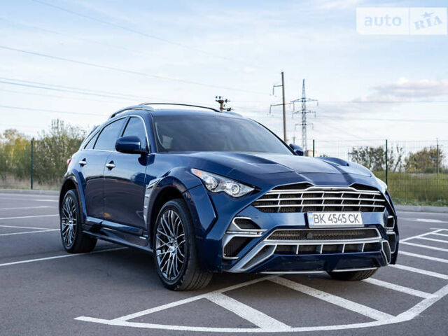 Синий Инфинити QX70, объемом двигателя 3.7 л и пробегом 138 тыс. км за 26300 $, фото 20 на Automoto.ua