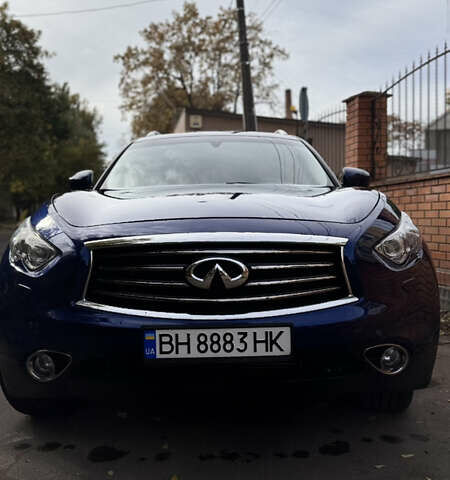 Синий Инфинити QX70, объемом двигателя 2.99 л и пробегом 117 тыс. км за 25300 $, фото 26 на Automoto.ua