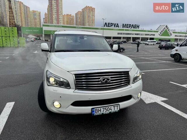 Білий Інфініті QX80, об'ємом двигуна 5.55 л та пробігом 201 тис. км за 17999 $, фото 9 на Automoto.ua