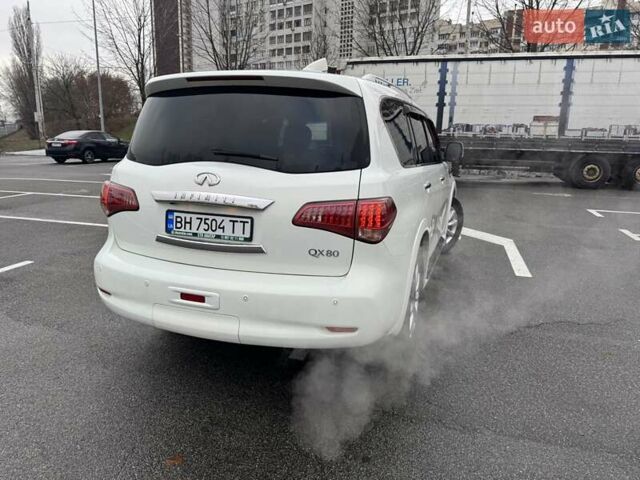 Білий Інфініті QX80, об'ємом двигуна 5.55 л та пробігом 201 тис. км за 17999 $, фото 4 на Automoto.ua