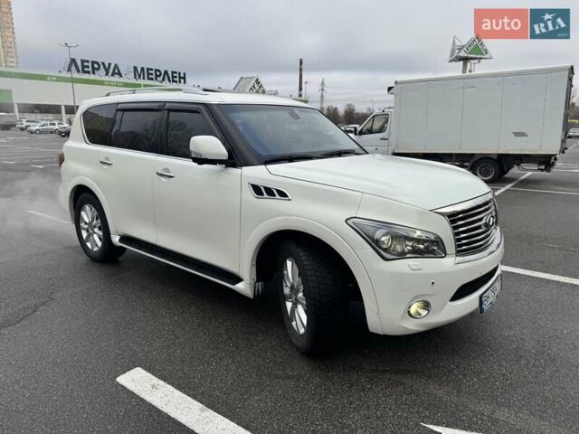 Білий Інфініті QX80, об'ємом двигуна 5.55 л та пробігом 201 тис. км за 17999 $, фото 8 на Automoto.ua