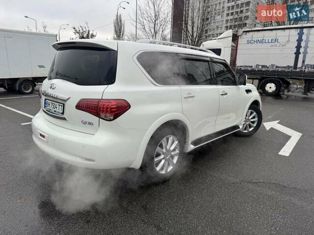 Білий Інфініті QX80, об'ємом двигуна 5.55 л та пробігом 201 тис. км за 17999 $, фото 5 на Automoto.ua