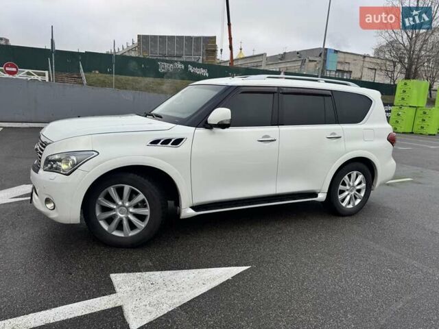 Білий Інфініті QX80, об'ємом двигуна 5.55 л та пробігом 201 тис. км за 17999 $, фото 1 на Automoto.ua