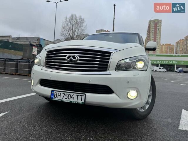 Білий Інфініті QX80, об'ємом двигуна 5.55 л та пробігом 201 тис. км за 17999 $, фото 10 на Automoto.ua