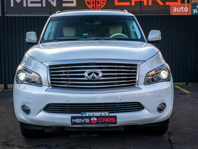 Белый Инфинити QX80, объемом двигателя 5.55 л и пробегом 81 тыс. км за 25000 $, фото 9 на Automoto.ua