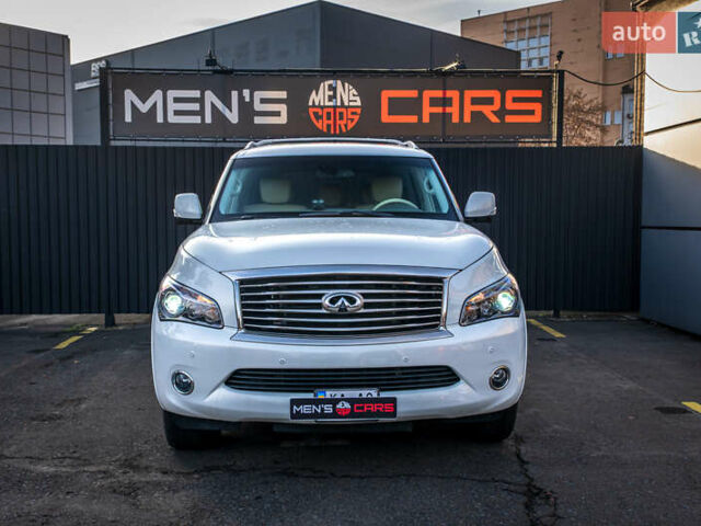 Белый Инфинити QX80, объемом двигателя 5.55 л и пробегом 81 тыс. км за 25000 $, фото 2 на Automoto.ua
