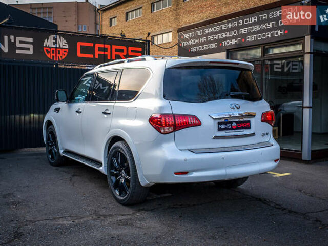 Белый Инфинити QX80, объемом двигателя 5.55 л и пробегом 81 тыс. км за 25000 $, фото 5 на Automoto.ua