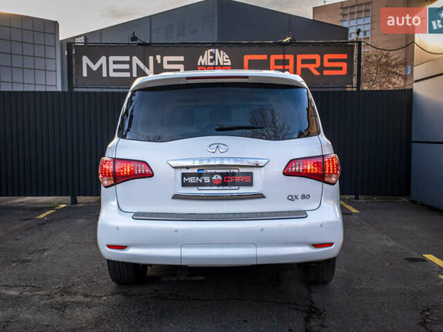 Белый Инфинити QX80, объемом двигателя 5.55 л и пробегом 81 тыс. км за 25000 $, фото 6 на Automoto.ua