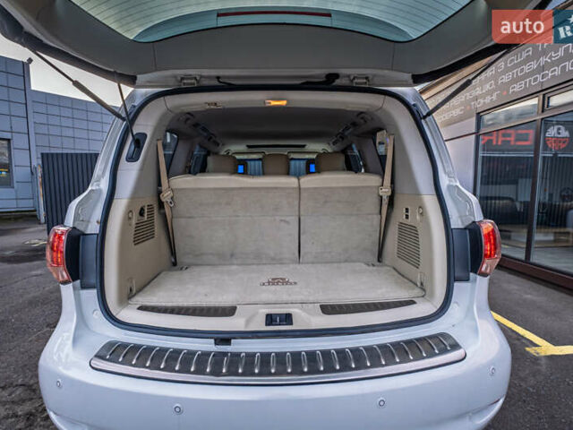 Белый Инфинити QX80, объемом двигателя 5.55 л и пробегом 81 тыс. км за 25000 $, фото 45 на Automoto.ua