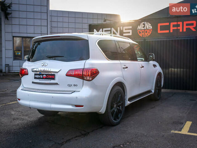 Белый Инфинити QX80, объемом двигателя 5.55 л и пробегом 81 тыс. км за 25000 $, фото 7 на Automoto.ua