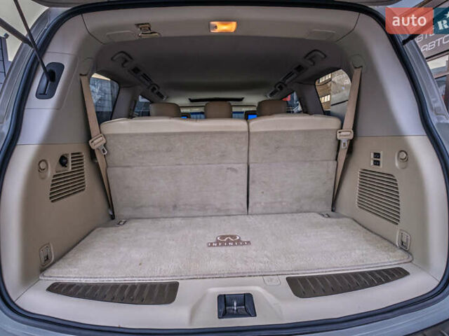 Белый Инфинити QX80, объемом двигателя 5.55 л и пробегом 81 тыс. км за 25000 $, фото 44 на Automoto.ua