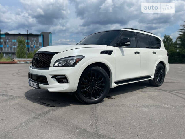 Білий Інфініті QX80, об'ємом двигуна 5.6 л та пробігом 13 тис. км за 27000 $, фото 2 на Automoto.ua