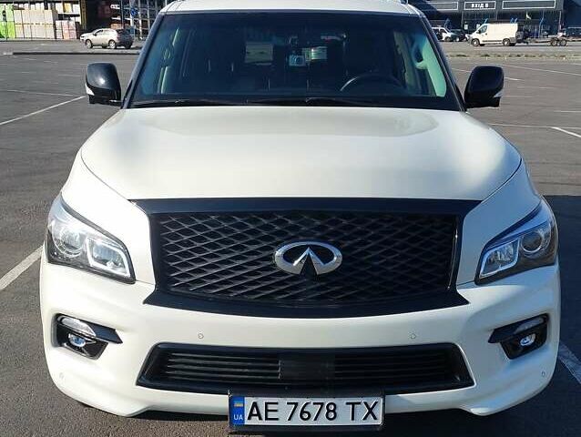 Білий Інфініті QX80, об'ємом двигуна 5.55 л та пробігом 97 тис. км за 28500 $, фото 27 на Automoto.ua