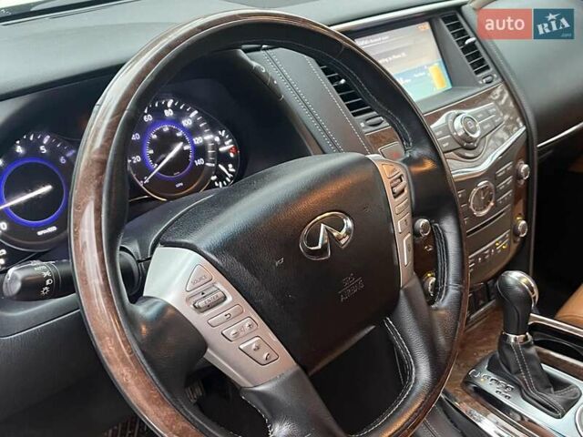 Белый Инфинити QX80, объемом двигателя 5.6 л и пробегом 172 тыс. км за 22990 $, фото 20 на Automoto.ua