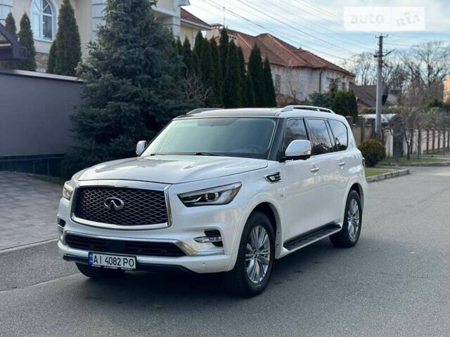 Білий Інфініті QX80, об'ємом двигуна 5.6 л та пробігом 77 тис. км за 33950 $, фото 68 на Automoto.ua