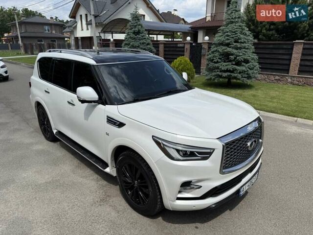 Білий Інфініті QX80, об'ємом двигуна 5.55 л та пробігом 117 тис. км за 30999 $, фото 17 на Automoto.ua