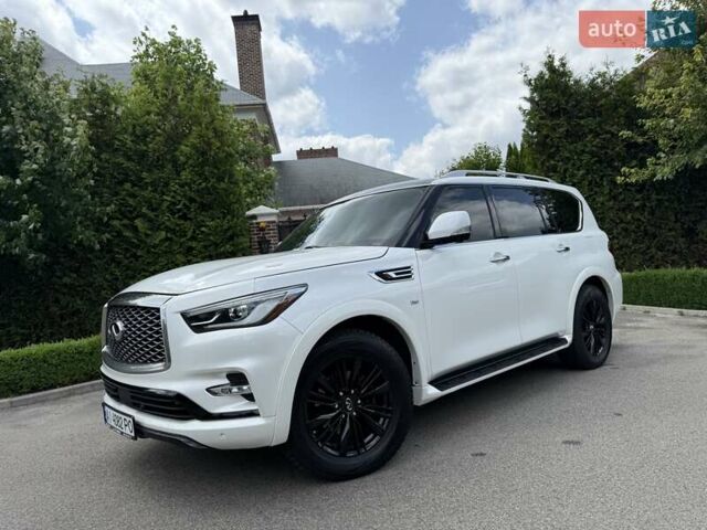 Білий Інфініті QX80, об'ємом двигуна 5.55 л та пробігом 117 тис. км за 30999 $, фото 73 на Automoto.ua