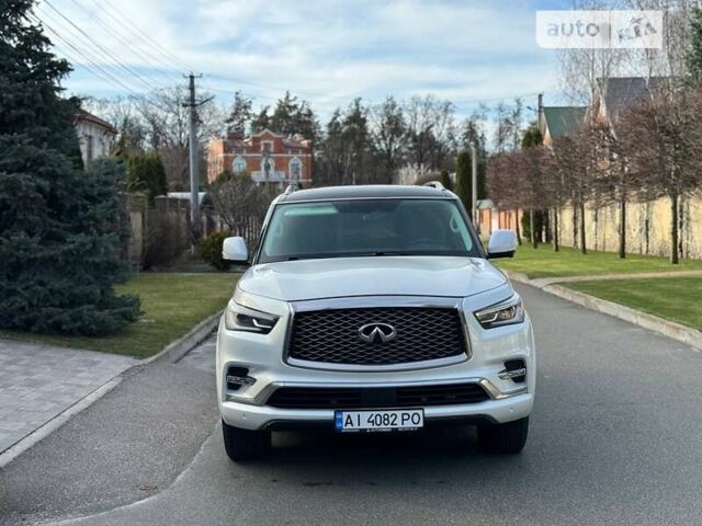 Белый Инфинити QX80, объемом двигателя 5.6 л и пробегом 77 тыс. км за 33750 $, фото 72 на Automoto.ua