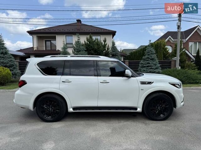 Білий Інфініті QX80, об'ємом двигуна 5.55 л та пробігом 117 тис. км за 30999 $, фото 9 на Automoto.ua