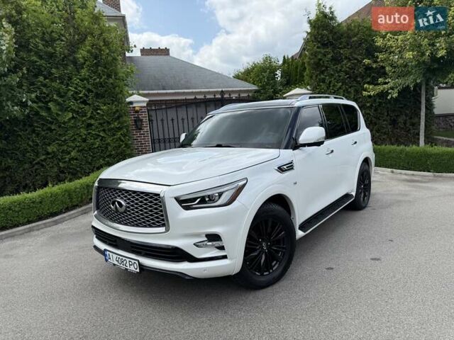 Білий Інфініті QX80, об'ємом двигуна 5.55 л та пробігом 117 тис. км за 30999 $, фото 74 на Automoto.ua
