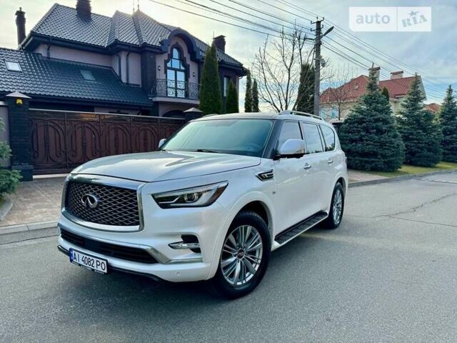 Білий Інфініті QX80, об'ємом двигуна 5.6 л та пробігом 77 тис. км за 33950 $, фото 77 на Automoto.ua