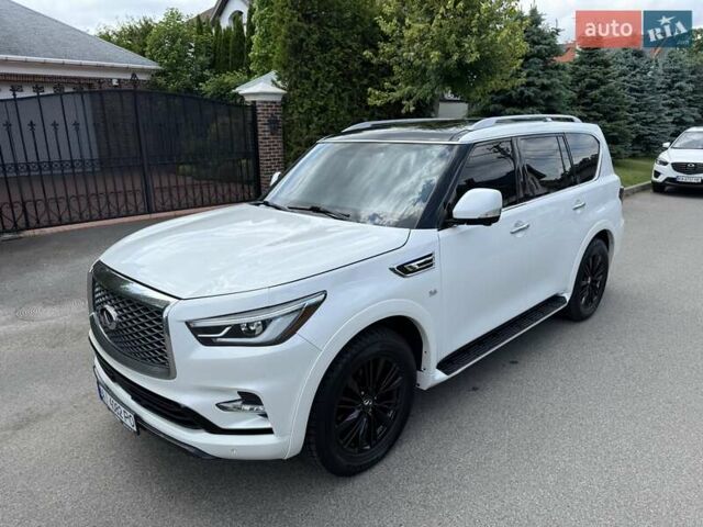 Білий Інфініті QX80, об'ємом двигуна 5.55 л та пробігом 117 тис. км за 30999 $, фото 13 на Automoto.ua