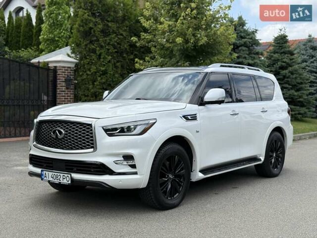 Білий Інфініті QX80, об'ємом двигуна 5.55 л та пробігом 117 тис. км за 30999 $, фото 58 на Automoto.ua