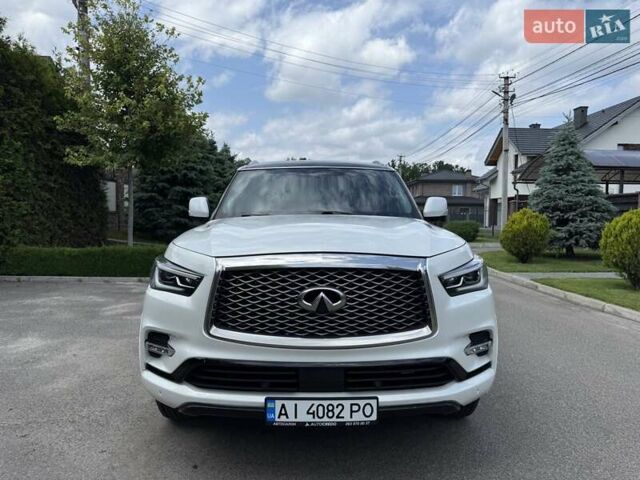 Білий Інфініті QX80, об'ємом двигуна 5.55 л та пробігом 117 тис. км за 30999 $, фото 11 на Automoto.ua