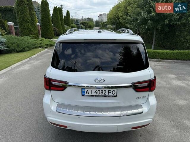 Білий Інфініті QX80, об'ємом двигуна 5.55 л та пробігом 117 тис. км за 30999 $, фото 15 на Automoto.ua