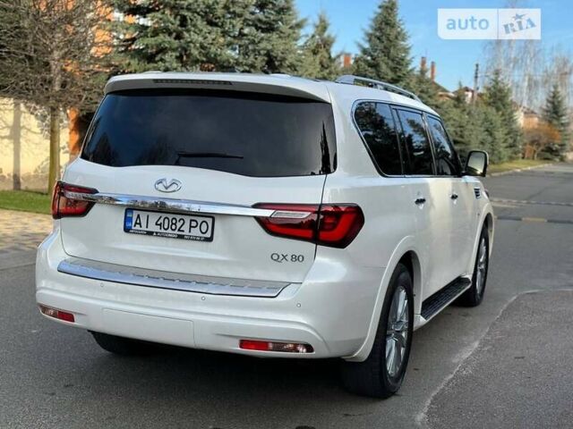 Білий Інфініті QX80, об'ємом двигуна 5.6 л та пробігом 77 тис. км за 33950 $, фото 70 на Automoto.ua