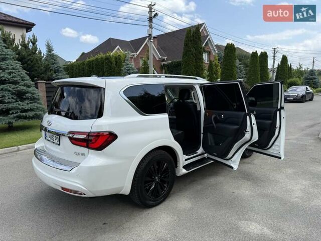 Білий Інфініті QX80, об'ємом двигуна 5.55 л та пробігом 117 тис. км за 30999 $, фото 26 на Automoto.ua