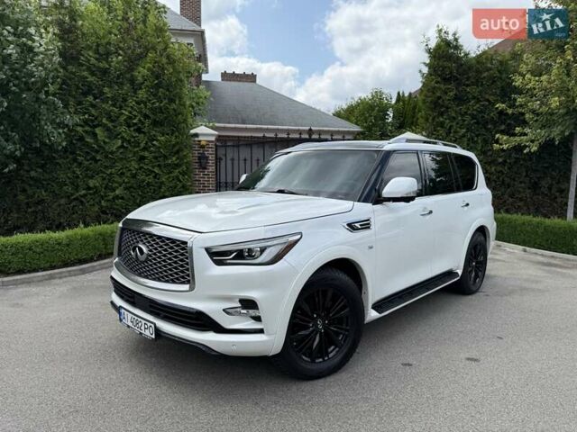 Білий Інфініті QX80, об'ємом двигуна 5.55 л та пробігом 117 тис. км за 30999 $, фото 70 на Automoto.ua