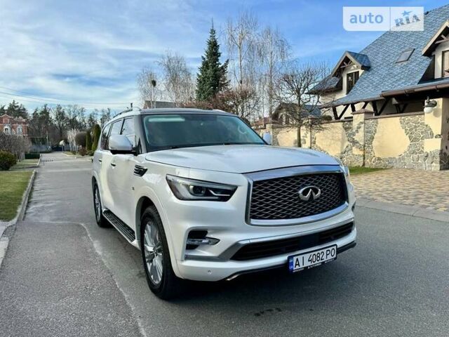 Білий Інфініті QX80, об'ємом двигуна 5.6 л та пробігом 77 тис. км за 33950 $, фото 15 на Automoto.ua