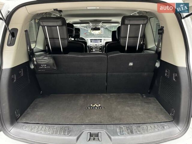 Белый Инфинити QX80, объемом двигателя 5.55 л и пробегом 57 тыс. км за 44000 $, фото 18 на Automoto.ua