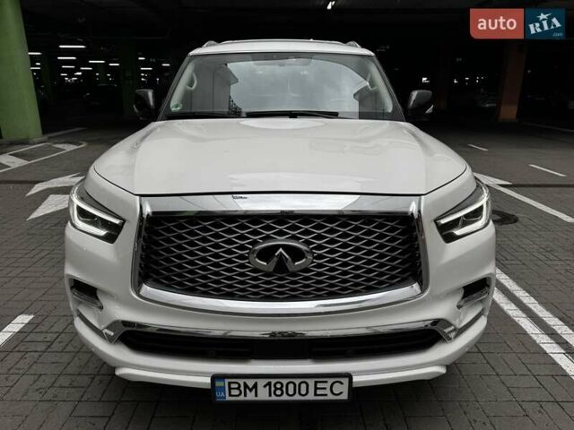 Белый Инфинити QX80, объемом двигателя 5.55 л и пробегом 57 тыс. км за 44000 $, фото 12 на Automoto.ua